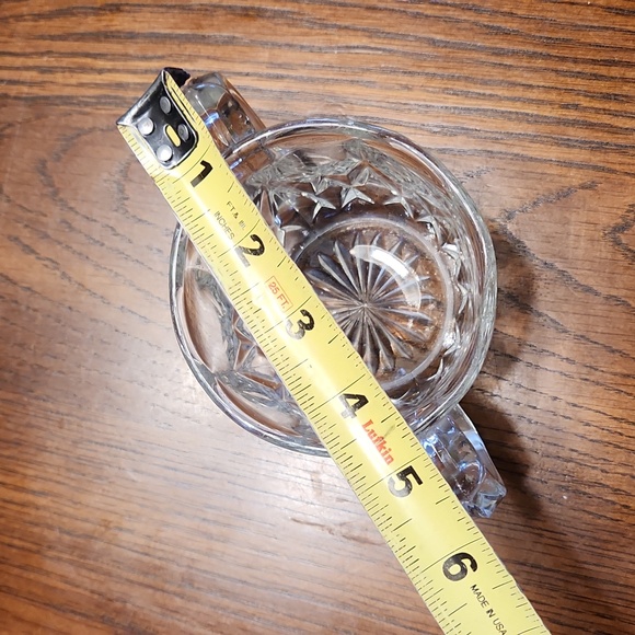 Vintage Bartlett Collins Etched Glass Footed Creamer and Sugar Bowl - Picture 15 of 16